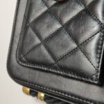 Chanel Quilted Waxed Calfskin CC Shoulder Bag (Шанель) — фото 30