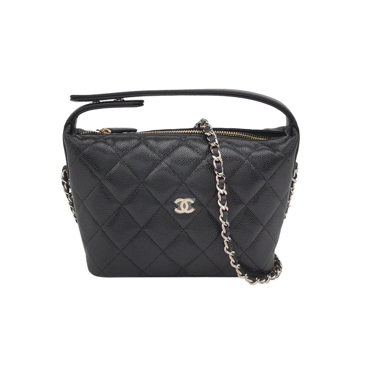 Chanel Quilted Calfskin CC Crossbody (Шанель) — фото 1