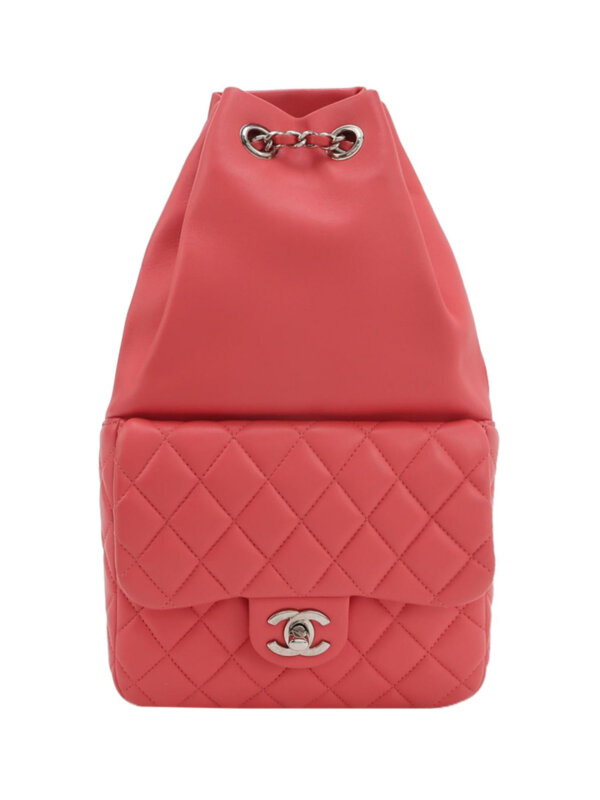 Chanel Quilted Lambskin CC Backpack