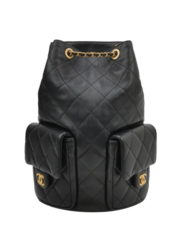 Chanel Quilted Lambskin CC Backpack (Шанель)