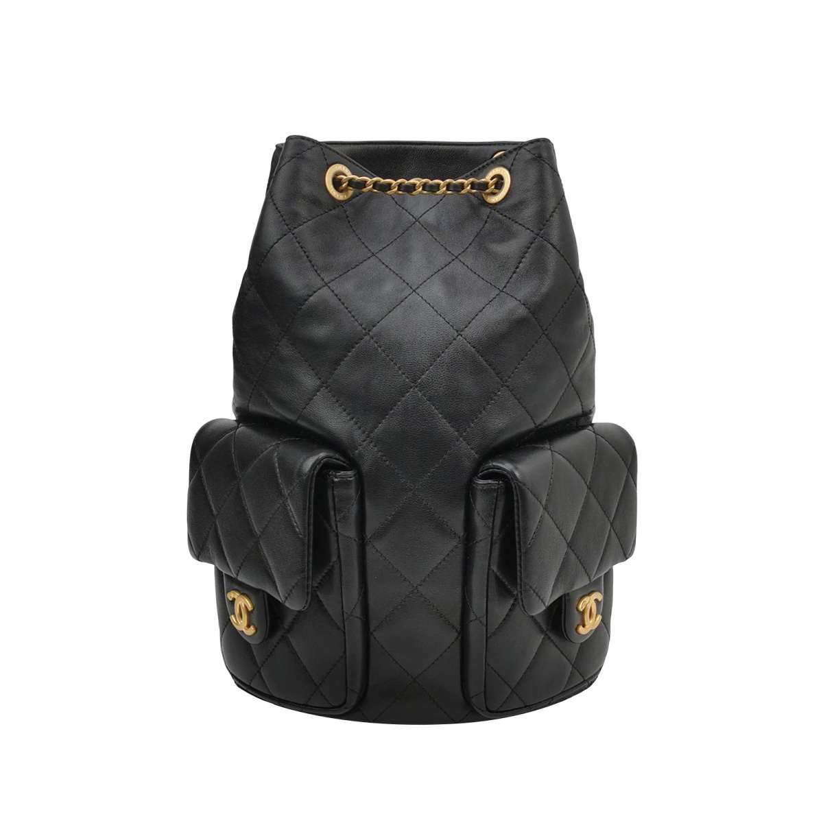 Chanel Quilted Lambskin CC Backpack (Шанель) — фото 1