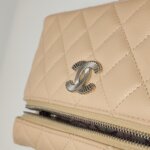 Chanel Quilted Calfskin CC Crossbody (Шанель) — фото 11