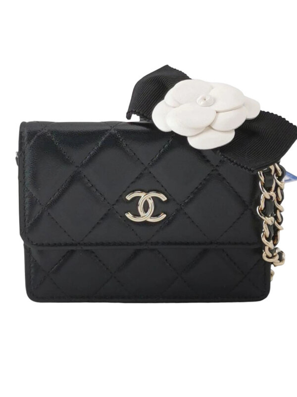 Chanel Quilted Lambskin CC Crossbody