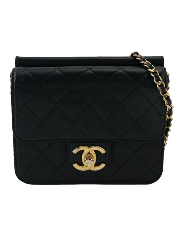 Chanel Quilted Lambskin CC Crossbody (Шанель)