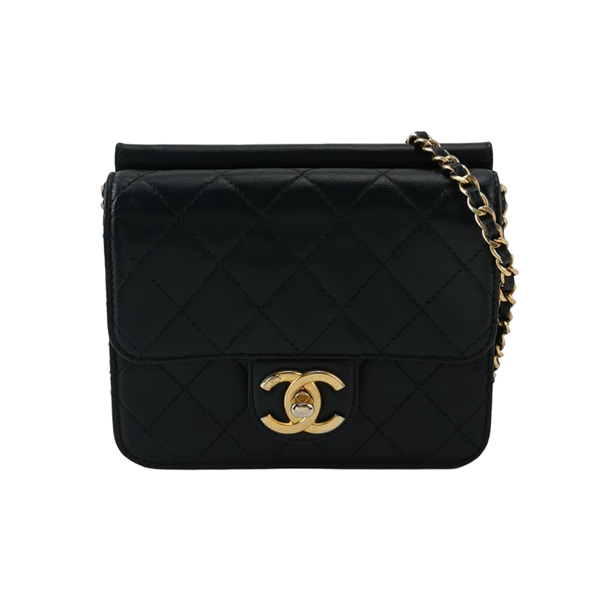 Chanel Quilted Lambskin CC Crossbody (Шанель) — фото 1