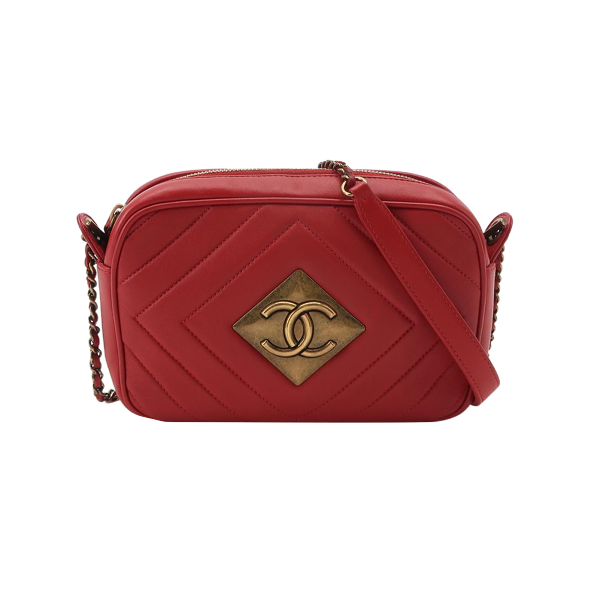 Chanel Lambskin CC Crossbody (Шанель) — фото 1