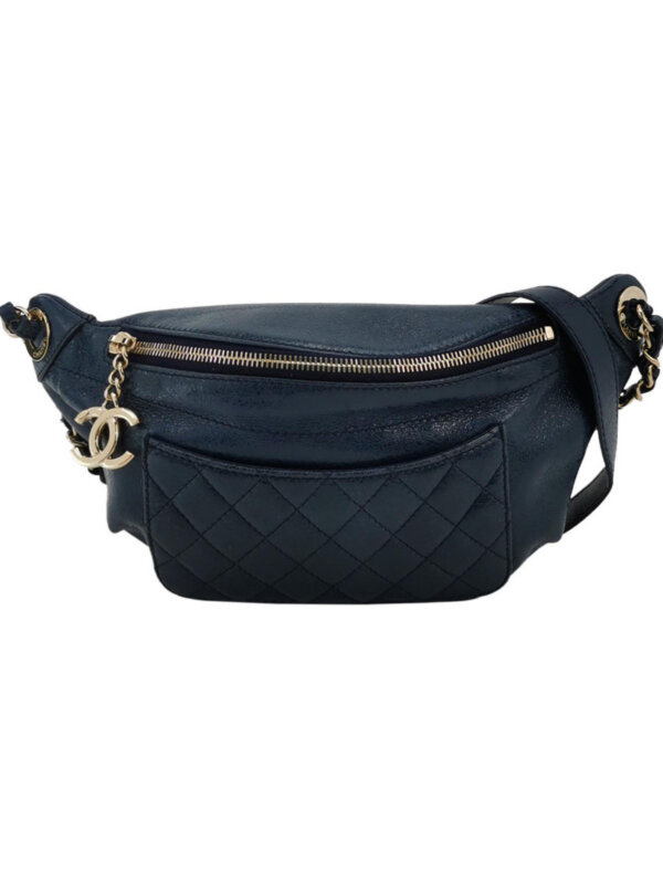Chanel Quilted Lambskin CC Belt Bag