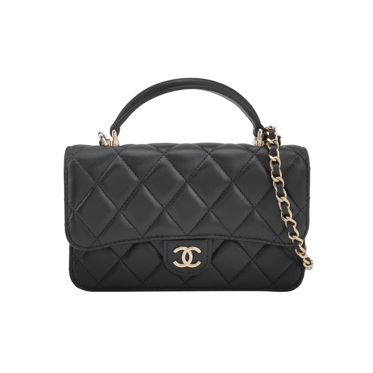 Chanel Quilted Lambskin CC Crossbody (Шанель) — фото 1