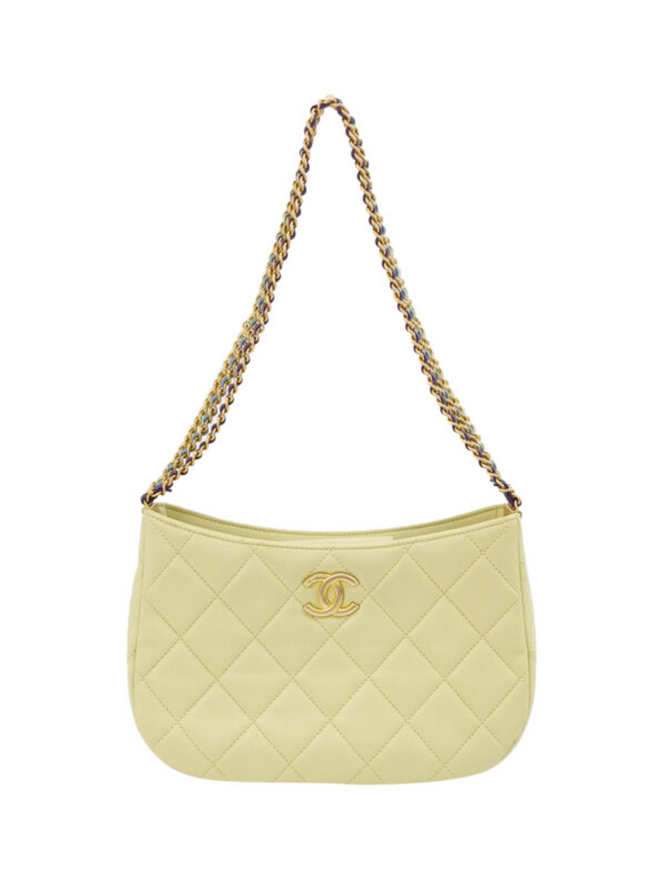 Chanel Quilted Calfskin CC Shoulder Bag (Шанель)