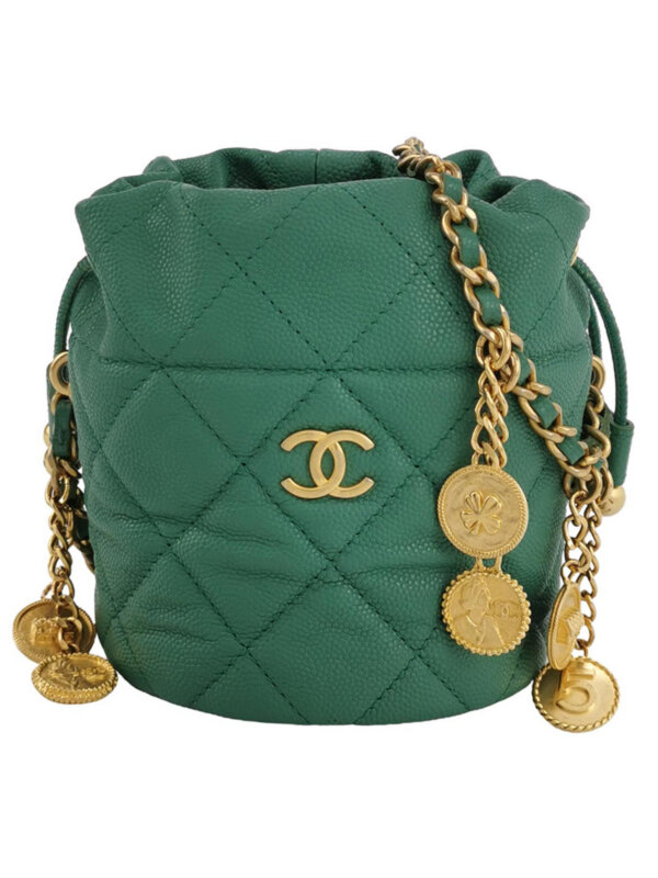 Chanel Quilted Calfskin CC Crossbody (Шанель)