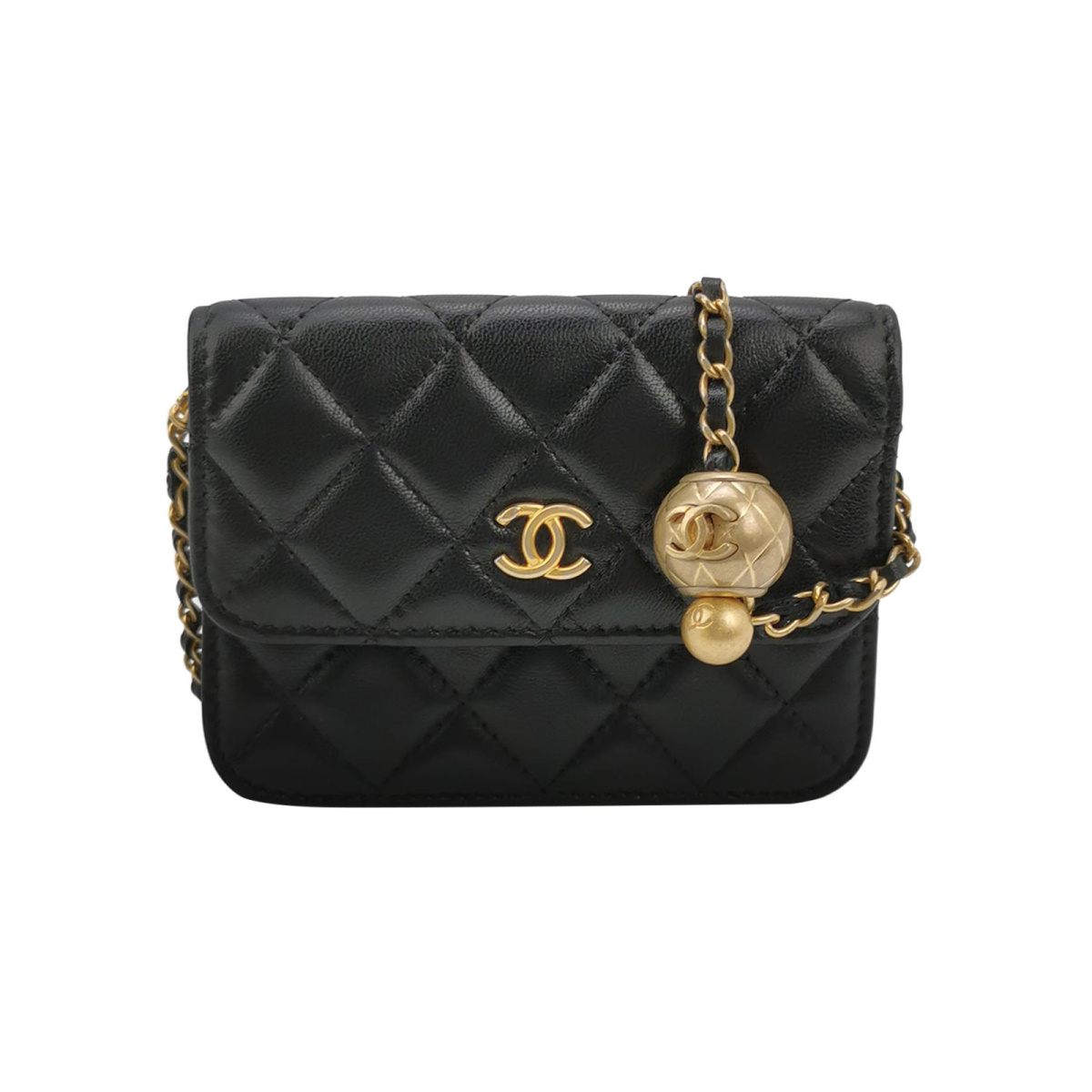 Chanel Quilted Lambskin CC Shoulder Bag (Шанель) — фото 1