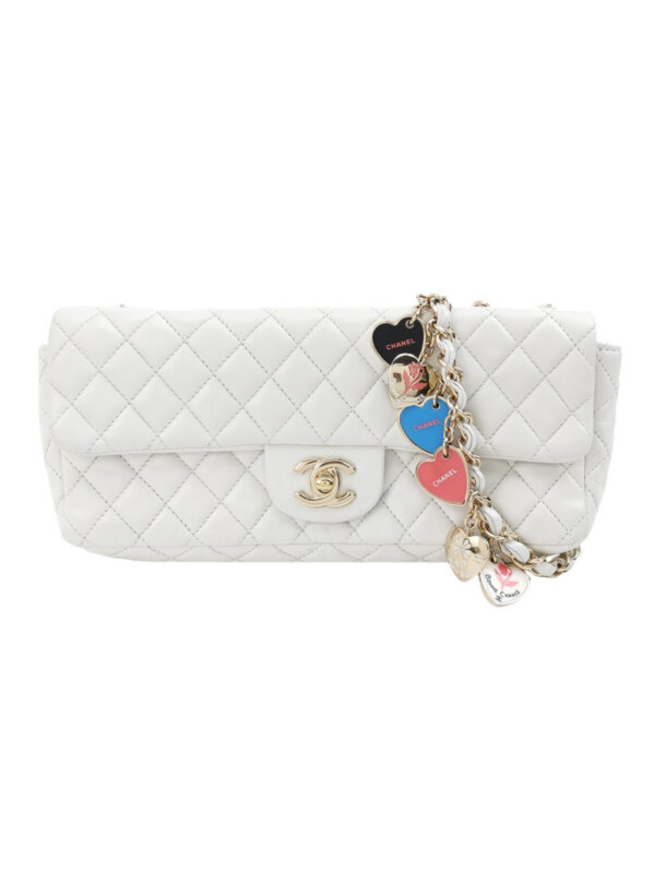 Chanel Quilted Lambskin CC Shoulder Bag