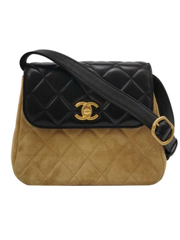 Chanel Quilted Lambskin CC Crossbody (Шанель)