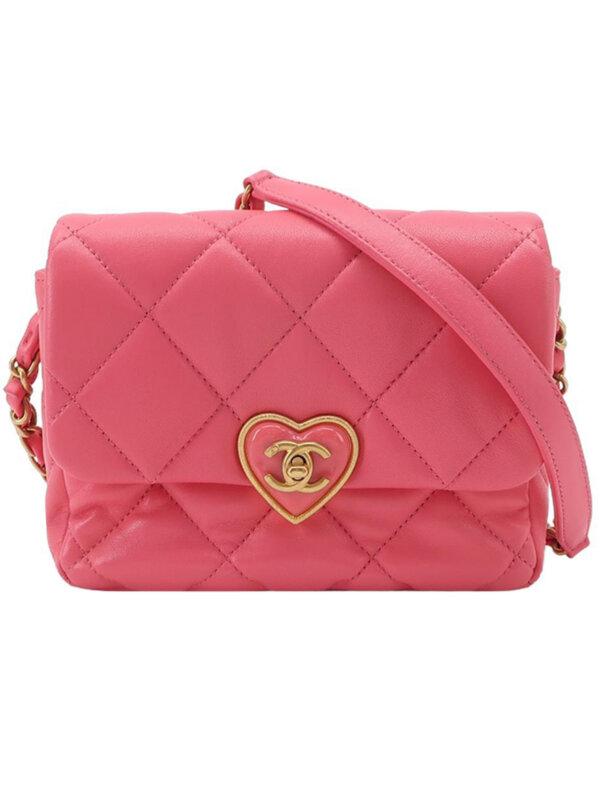 Chanel Quilted Lambskin CC Crossbody