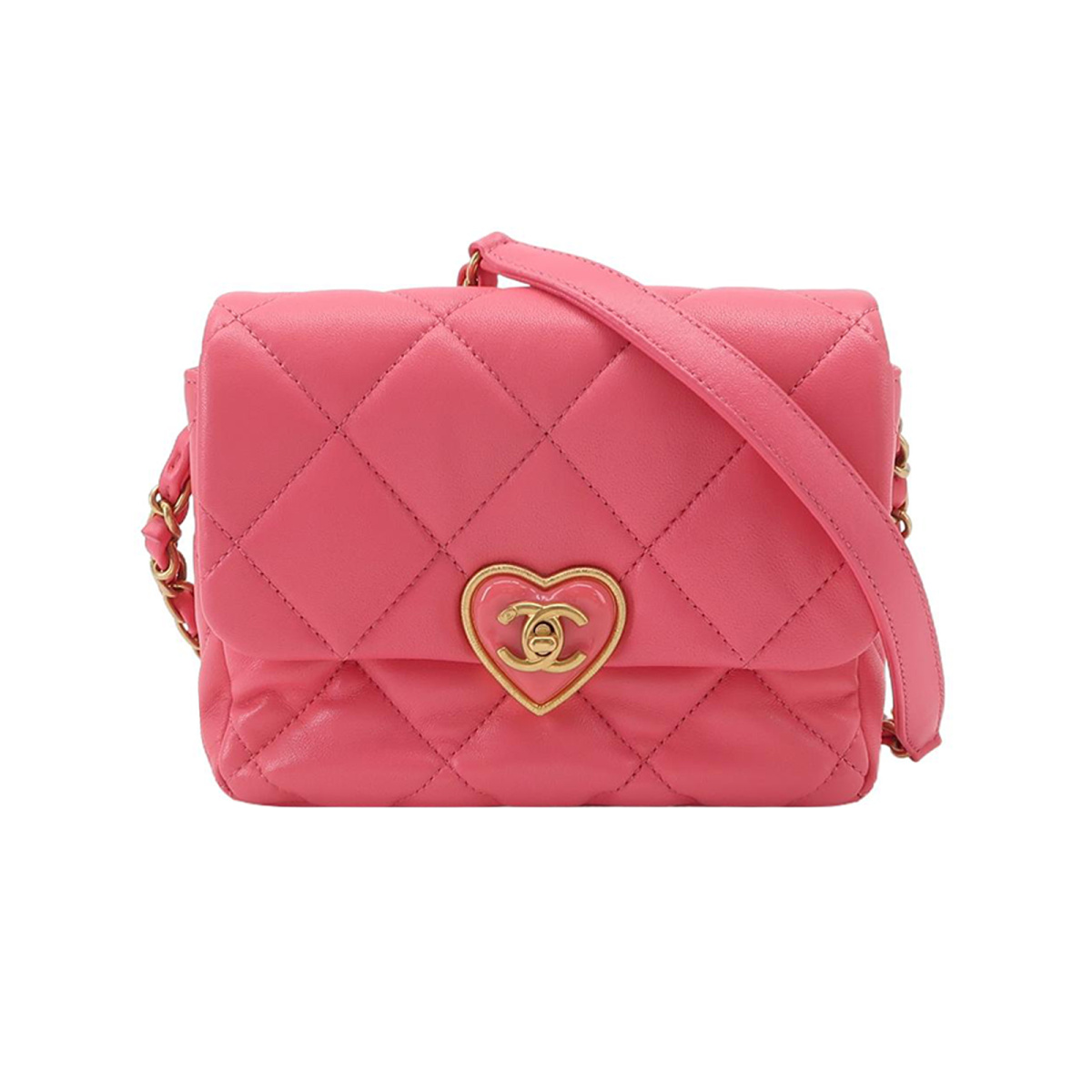 Chanel Quilted Lambskin CC Crossbody (Шанель) — фото 1