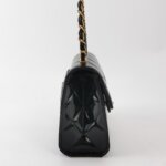 Chanel Quilted Patent CC Crossbody (Шанель) — фото 4
