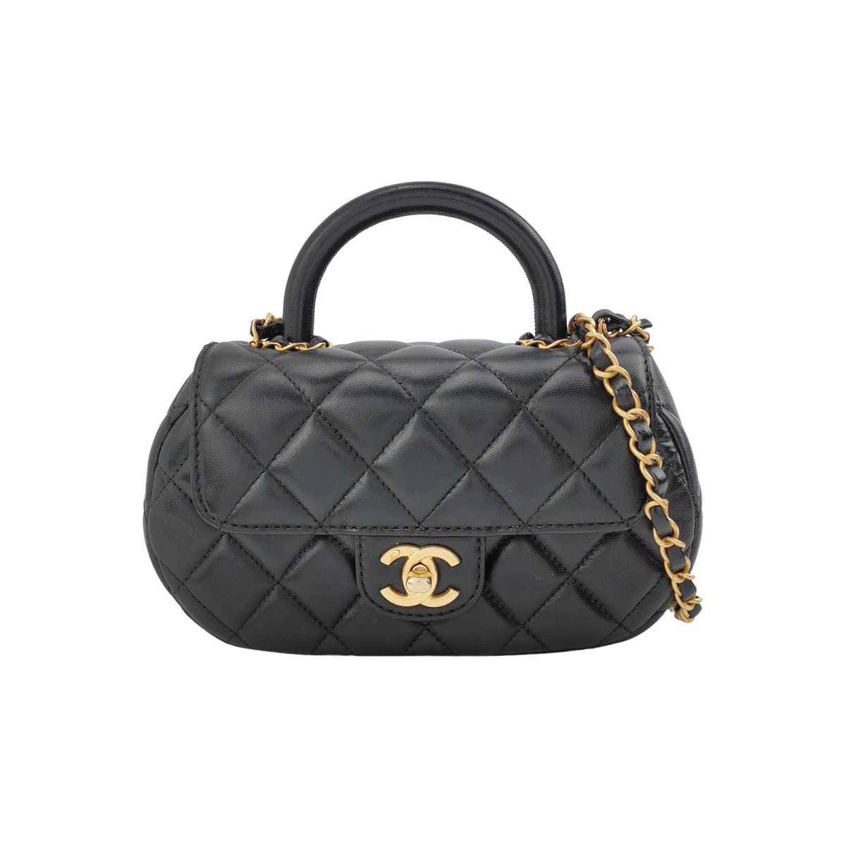 Chanel Quilted Lambskin CC Shoulder Bag (Шанель) — фото 1