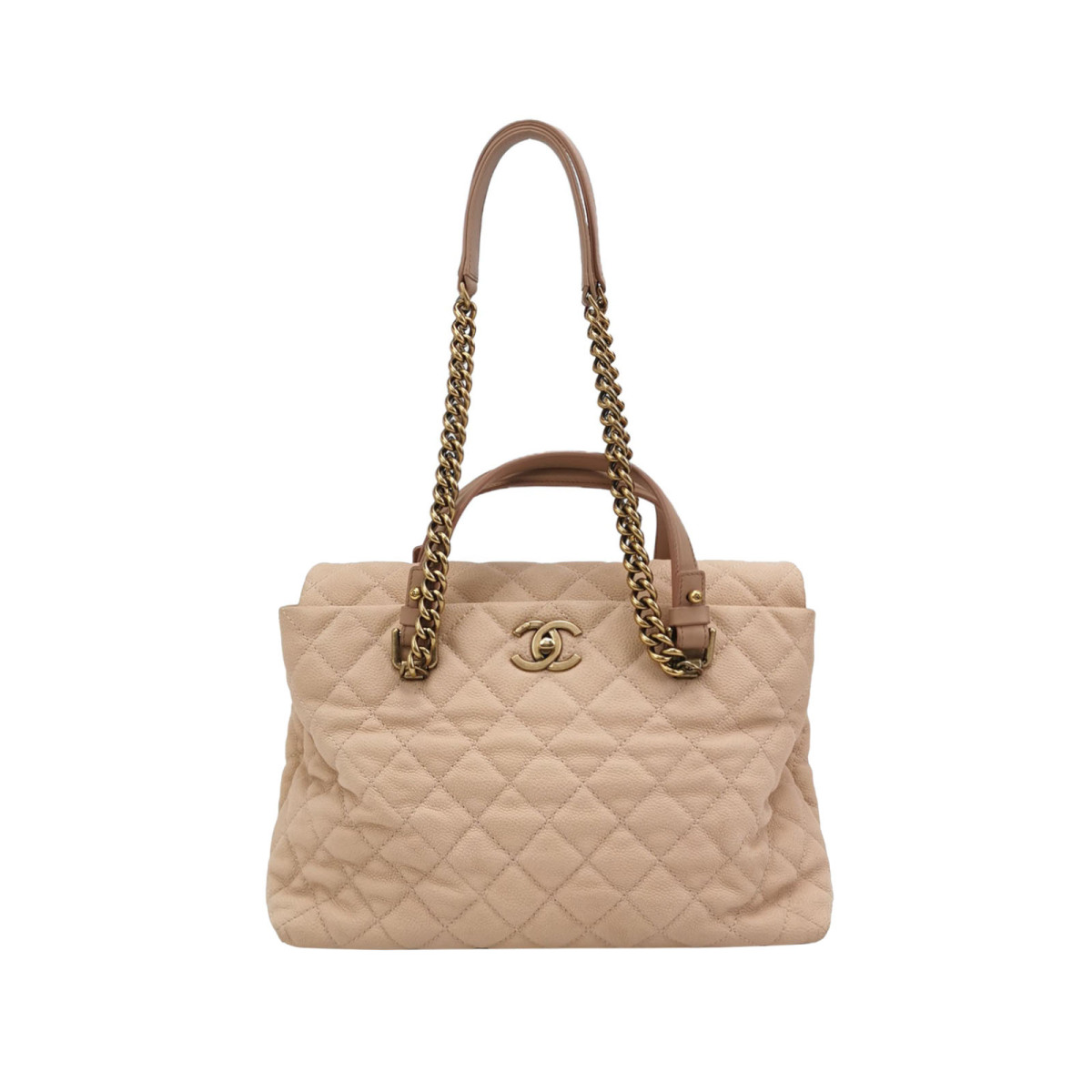 Chanel Quilted Calfskin CC Shoulder Bag (Шанель) — фото 1