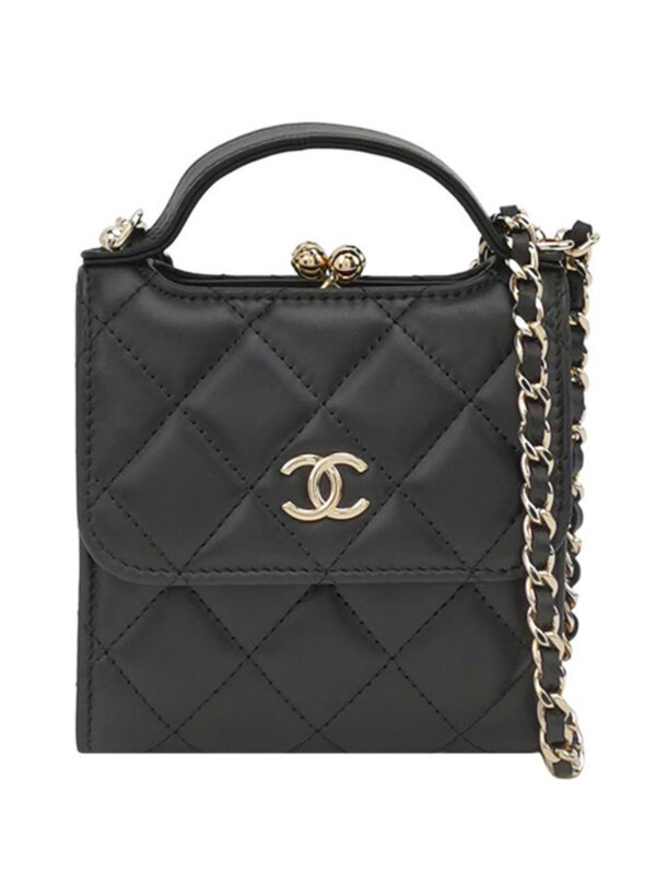 Chanel Quilted Calfskin CC Crossbody (Шанель)