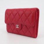 Chanel Quilted Lambskin CC Clutch (Шанель) — фото 2