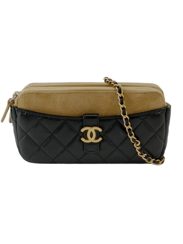 Chanel Quilted Lambskin CC Crossbody (Шанель)