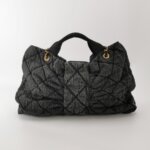 Chanel Quilted Canvas CC Shoulder Bag (Шанель) — фото 5