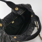 Chanel Quilted Canvas CC Shoulder Bag (Шанель) — фото 7