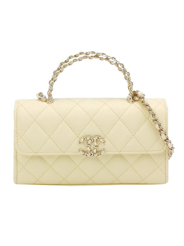 Chanel Quilted Calfskin CC Crossbody (Шанель)