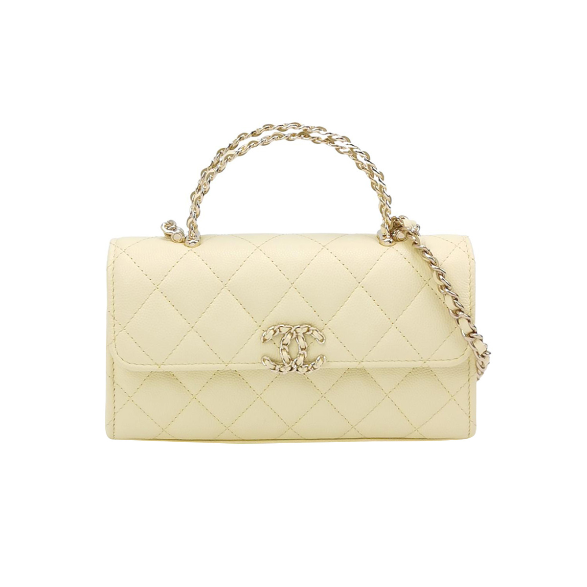 Chanel Quilted Calfskin CC Crossbody (Шанель) — фото 1