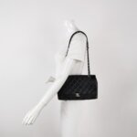 Chanel Quilted Waxed Calfskin CC Shoulder Bag (Шанель) — фото 2