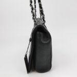 Chanel Quilted Waxed Calfskin CC Shoulder Bag (Шанель) — фото 3