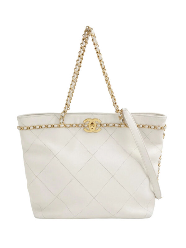 Chanel Quilted Calfskin CC Shoulder Bag (Шанель)