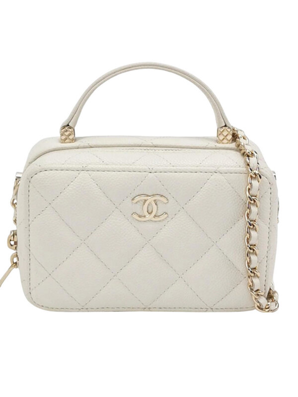 Chanel Quilted Calfskin CC Crossbody (Шанель)