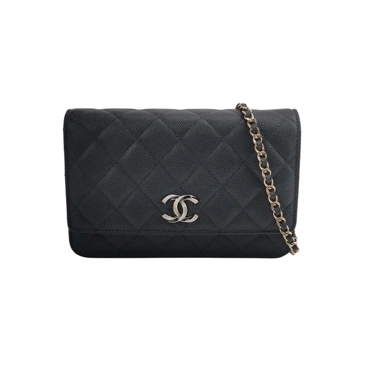Chanel Quilted Calfskin CC Crossbody (Шанель) — фото 1