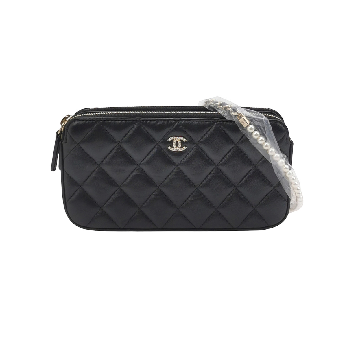 Chanel Quilted Lambskin CC Crossbody (Шанель) — фото 1