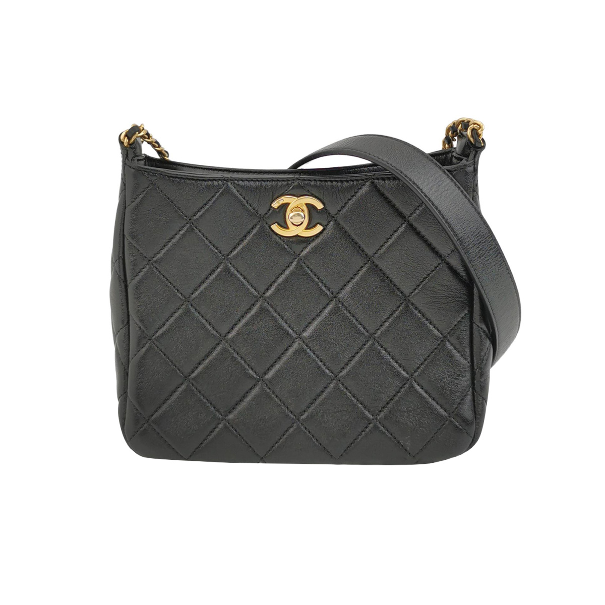 Chanel Quilted Lambskin CC Crossbody (Шанель) — фото 1