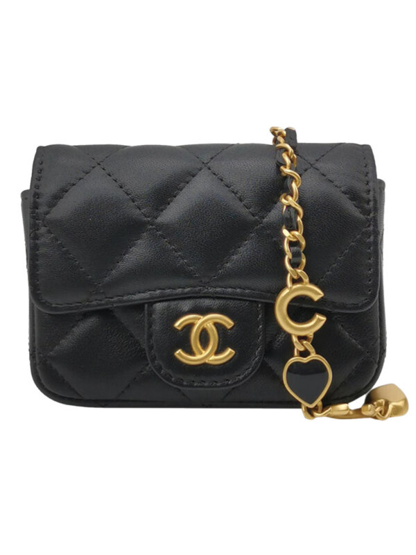 Chanel Quilted Lambskin CC Belt Bag