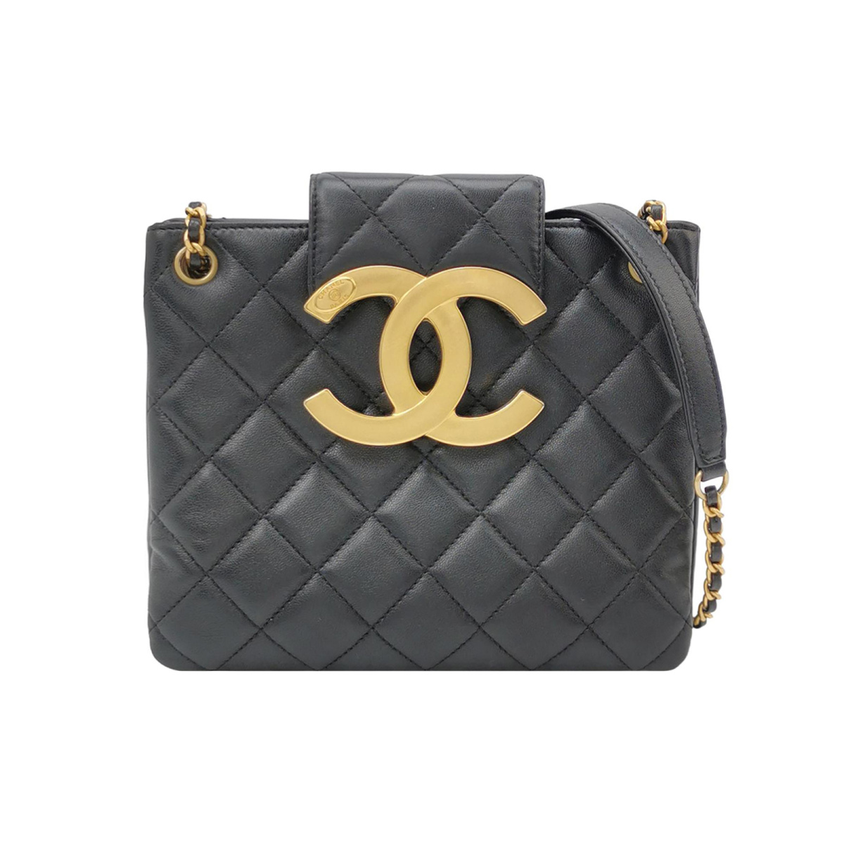 Chanel Quilted Lambskin CC Shoulder Bag (Шанель) — фото 1