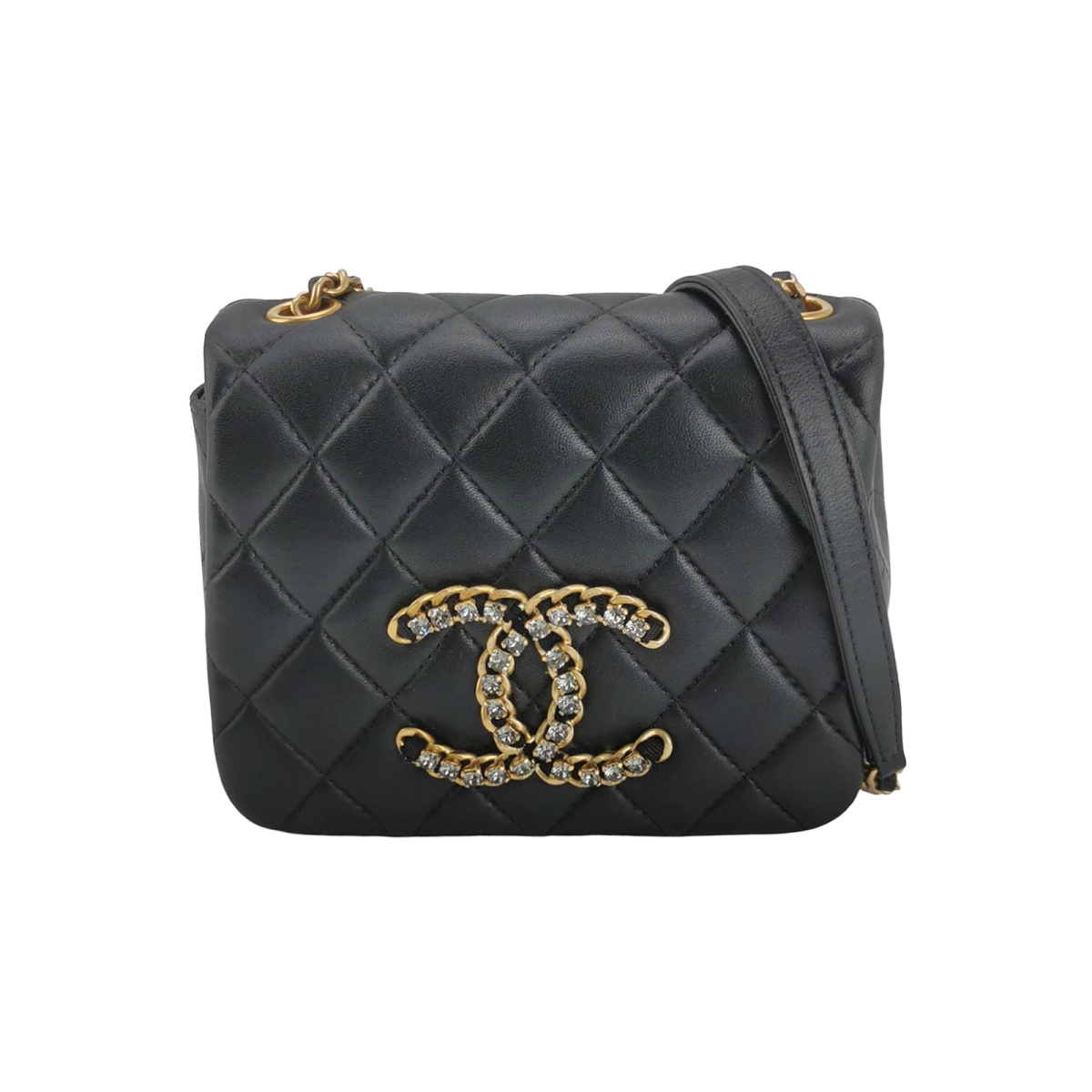 Chanel Quilted Lambskin CC Crossbody (Шанель) — фото 1