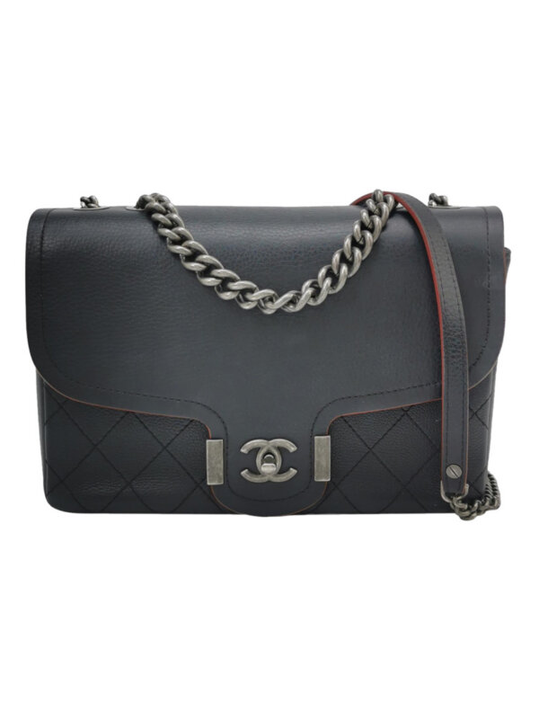 Chanel Quilted Calfskin CC Crossbody (Шанель)
