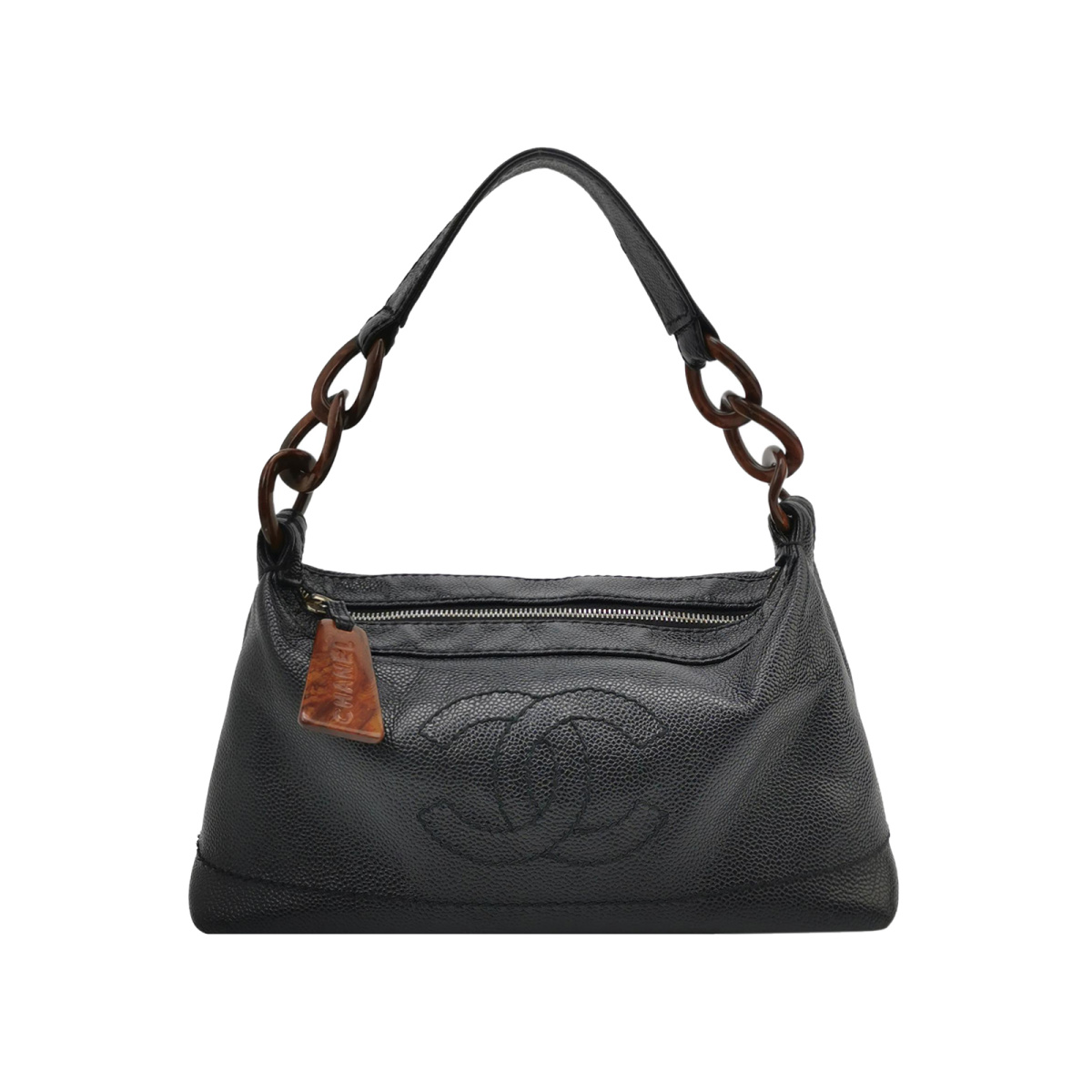 Chanel Calfskin CC Shoulder Bag (Шанель) — фото 1