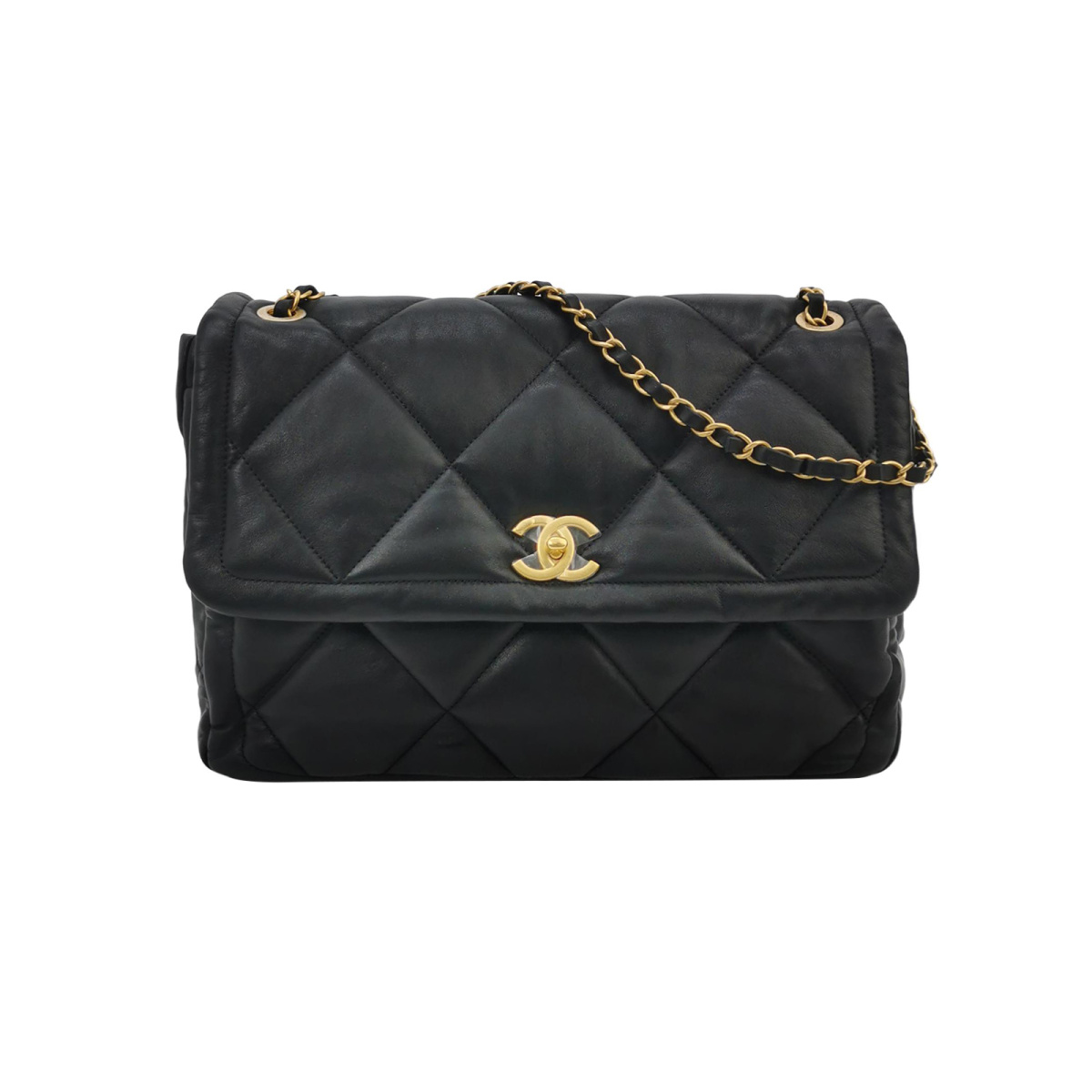 Chanel Quilted Lambskin CC Shoulder Bag (Шанель) — фото 1