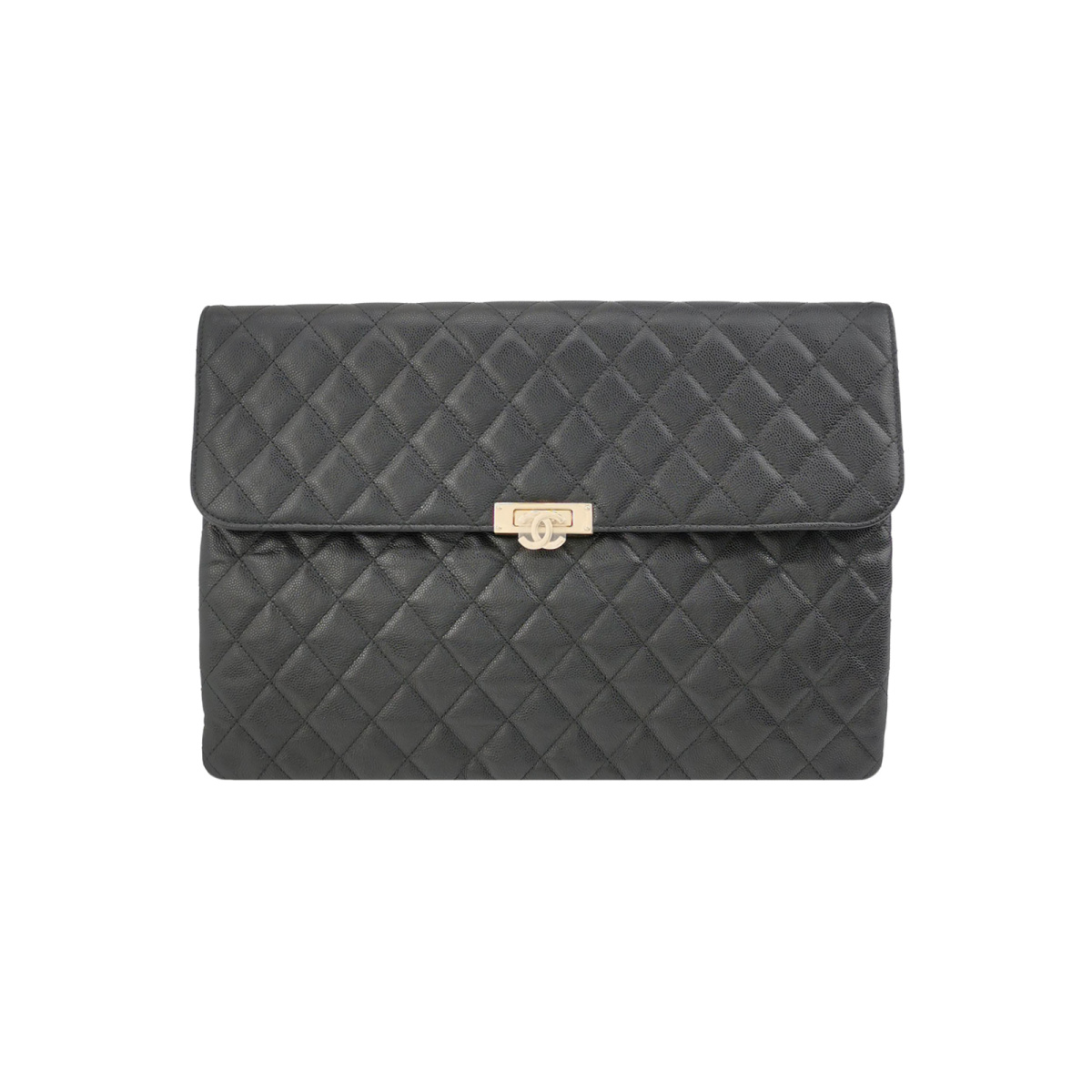 Chanel Quilted Calfskin CC Clutch (Шанель) — фото 1
