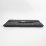 Chanel Quilted Calfskin CC Clutch (Шанель) — фото 5