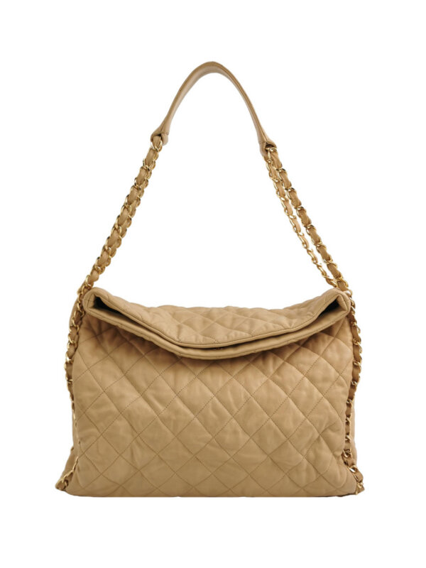 Chanel Quilted Calfskin CC Shoulder Bag (Шанель)