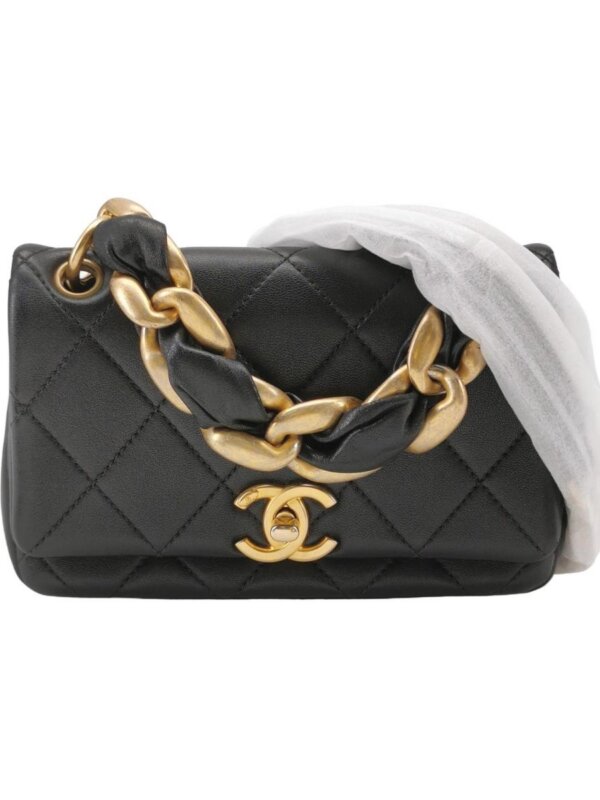 Chanel Quilted Lambskin CC Crossbody
