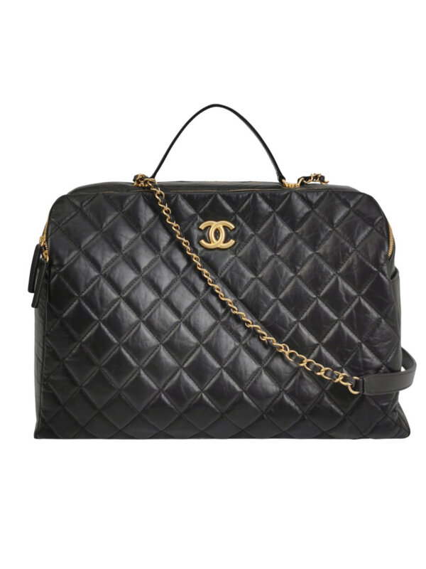 Chanel Quilted Calfskin CC Shoulder Bag (Шанель)