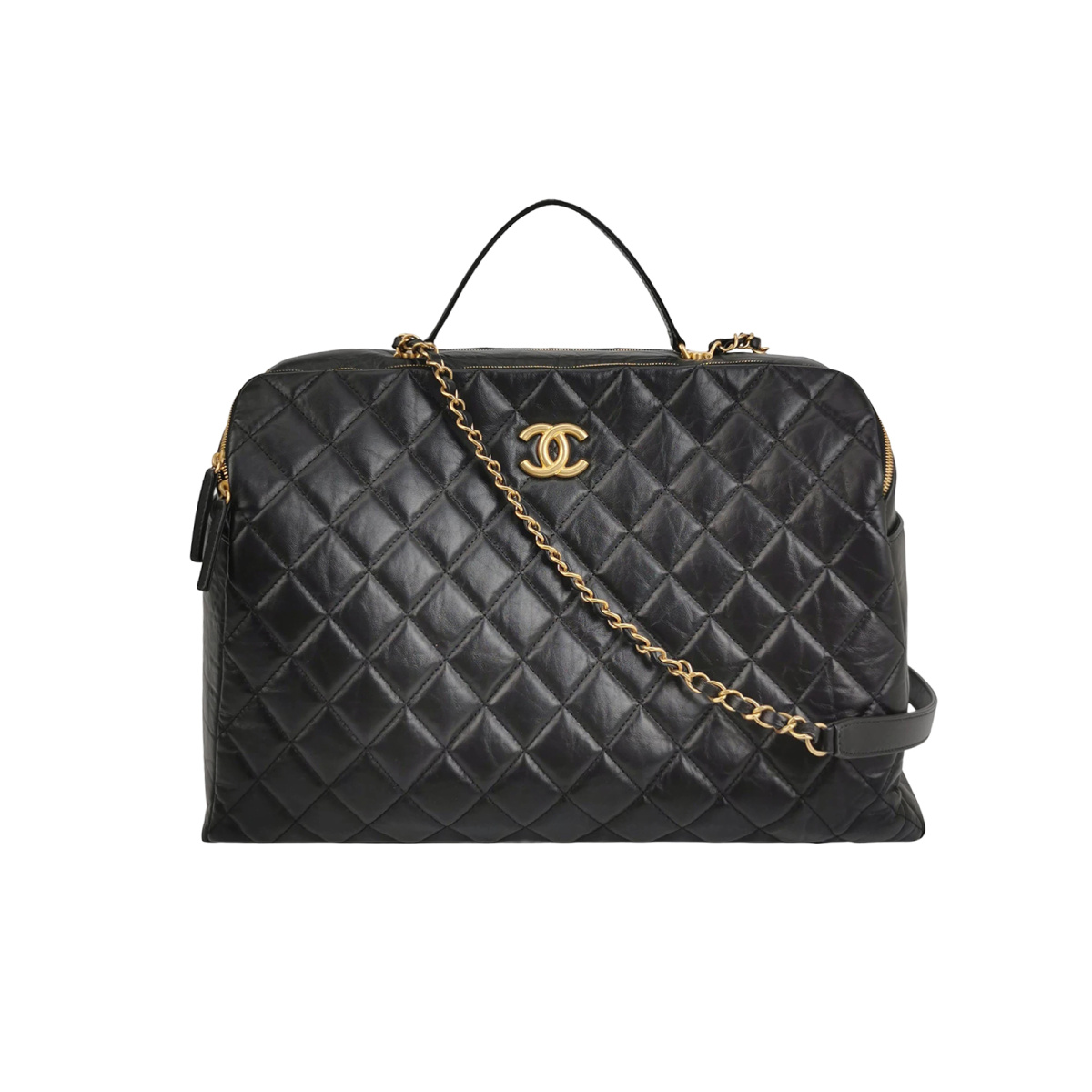 Chanel Quilted Calfskin CC Shoulder Bag (Шанель) — фото 1