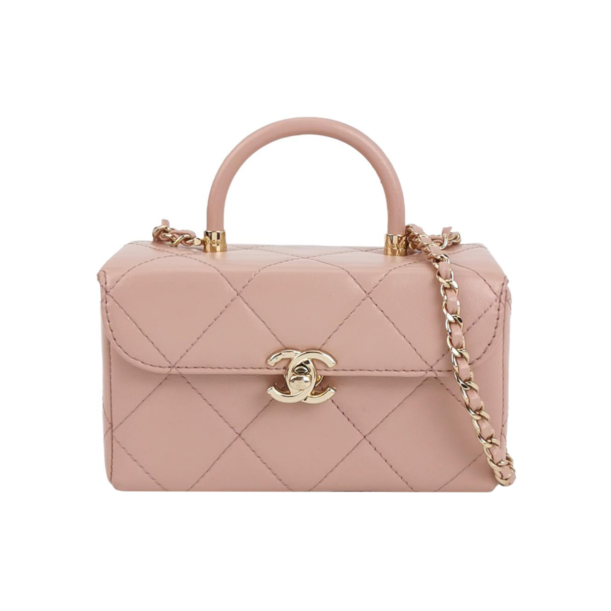 Chanel Quilted Calfskin CC Crossbody (Шанель) — фото 1