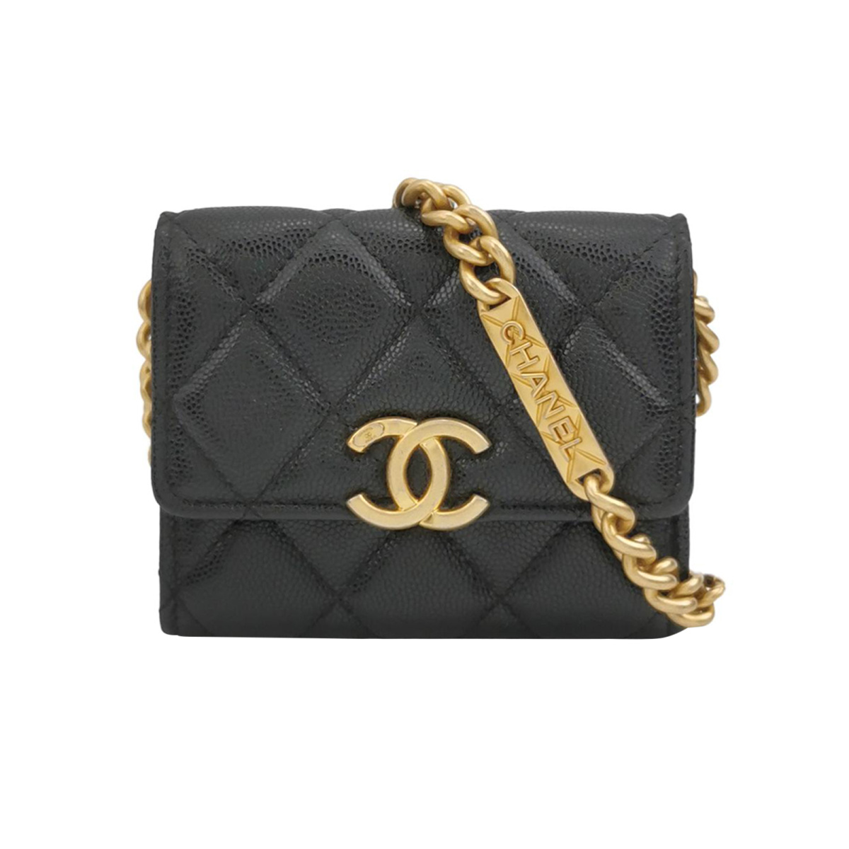 Chanel Quilted Calfskin CC Crossbody (Шанель) — фото 1